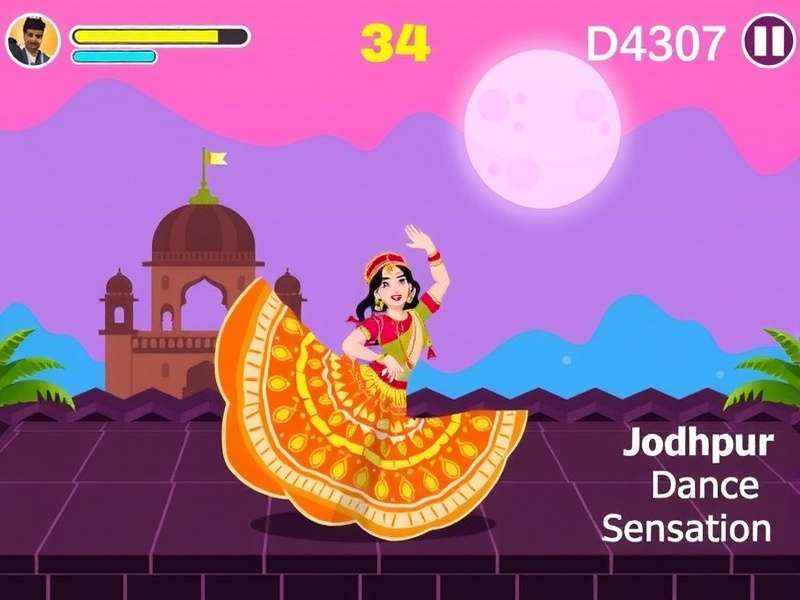 Jodhpur Dance Sensation In-Game Action Jodhpur Dance Sensation Gameplay Screenshot